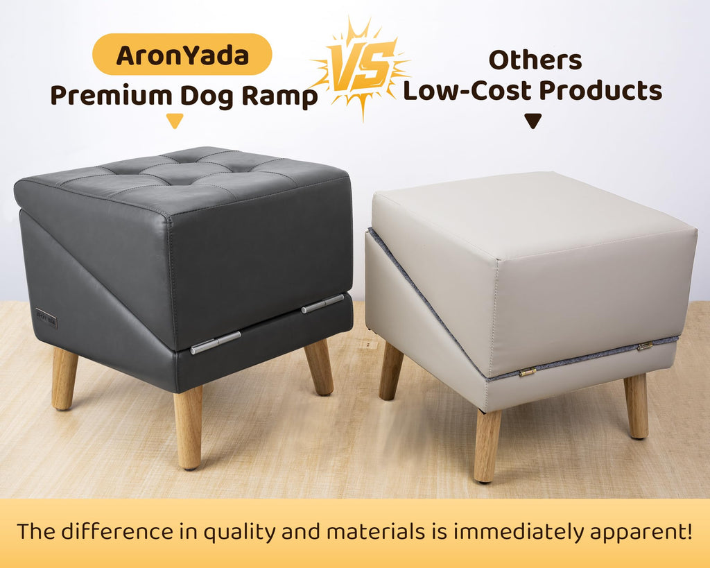 PawStep™ 2-in-1 Dog Ramp & Stairs for Couch – Foldable Non-Slip Pet Steps for Small & Senior Dogs